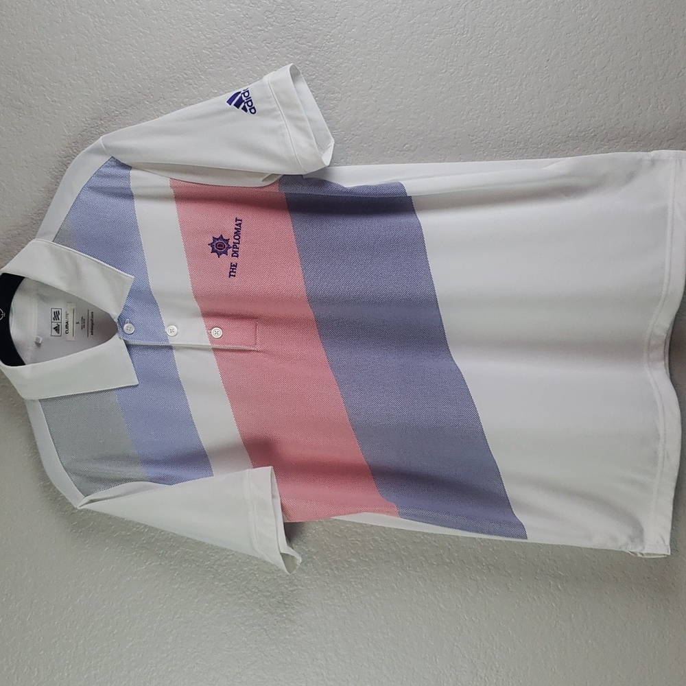 adidas | Men's Clima Lite Short Performance Golf Men's Polo The Diplomat Sz S